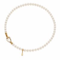 Collana Recarlo Donna in Oro Perla O 7/75DI